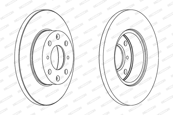 Brake Disc (DDF285)