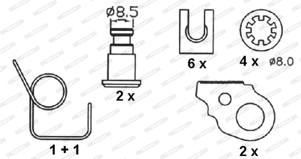 Brake Shoe Set