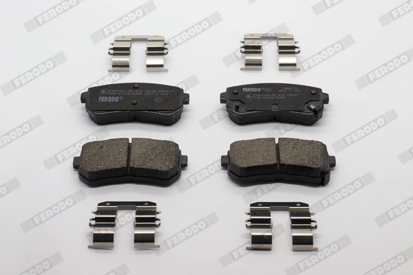 Brake Pad Set, disc brake (FDB4771)