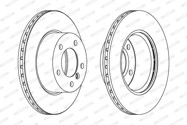 Brake Disc (DDF1228)