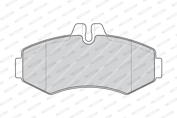 Brake Pad Set, disc brake (FDB1304)