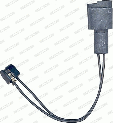 Warning Contact, brake pad wear (FWI203)