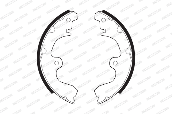 Brake Shoe Set (FSB497)