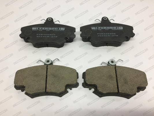 Brake Pad Set, disc brake (FDB4669QS)