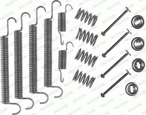 Accessory Kit, brake shoes (FBA11)