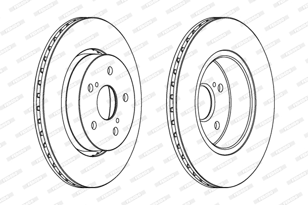 Brake Disc (DDF793)