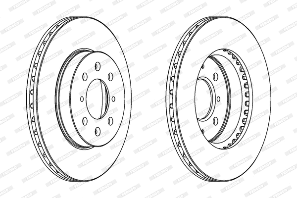 Brake Disc (DDF871)