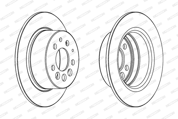 Brake Disc (DDF080)