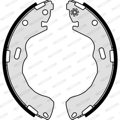 Brake Shoe Set (FSB587)