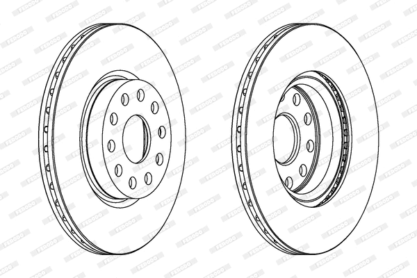 Brake Disc (DDF803)