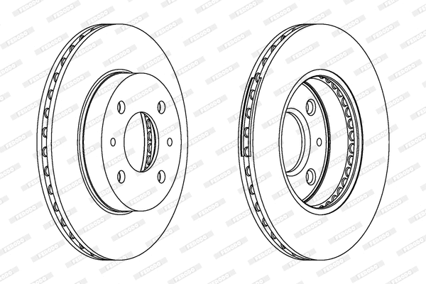 Brake Disc (DDF227)