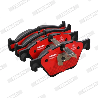 Brake Pad Set, disc brake (FDB4380-S)