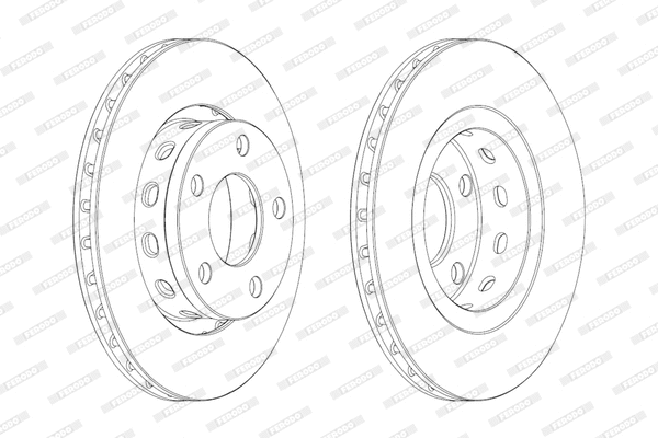 Brake Disc (DDF2151C)