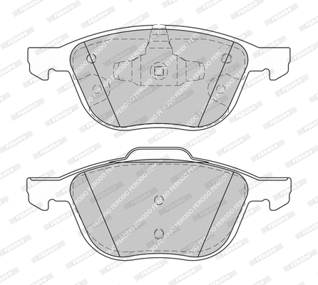 Brake Pad Set, disc brake (FDB4709-D)