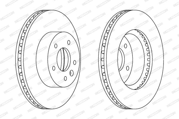 Brake Disc (DDF1625)