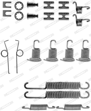 Accessory Kit, brake shoes (FBA71)