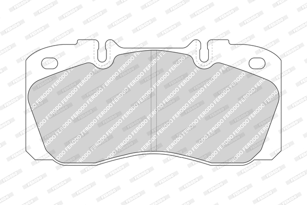 Brake Pad Set, disc brake (FCV1126)