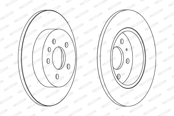 Brake Disc (DDF1423)