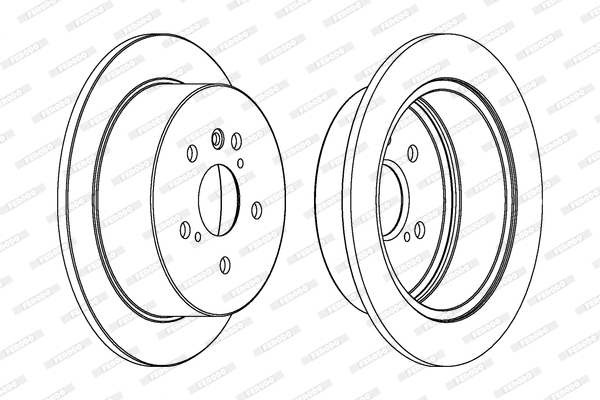 Brake Disc (DDF1545)