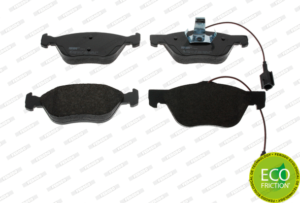 Brake Pad Set, disc brake (FDB1052)