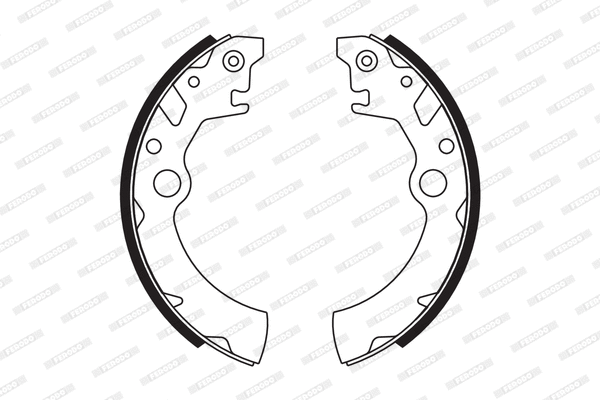 Brake Shoe Set (FSB561)
