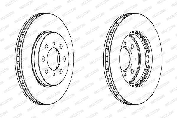 Brake Disc (DDF1281)