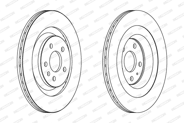 Brake Disc (DDF1667)