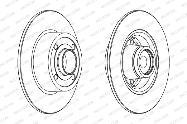 Brake Disc (DDF1571-1)