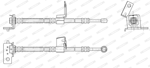 Brake Hose (FHY3125)