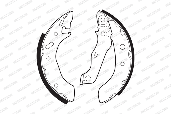 Brake Shoe Set (FSB543)
