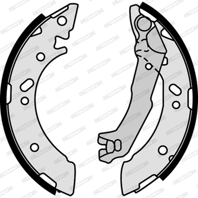 Brake Shoe Set (FSB586)