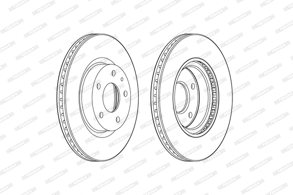 Brake Disc (DDF2465C)