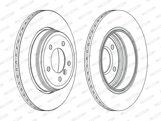 Brake Disc (DDF1260C-D)