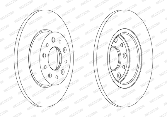Brake Disc (DDF2286C)