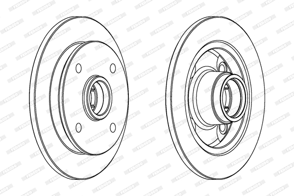 Brake Disc (DDF651)