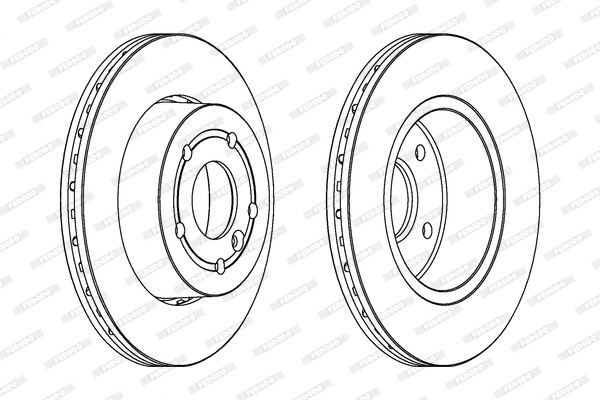 Brake Disc (DDF873)