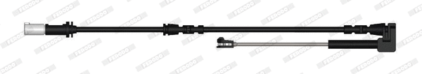 Warning Contact, brake pad wear (FWI443)