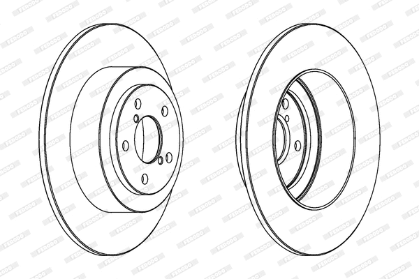 Brake Disc (DDF1647)