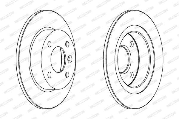 Brake Disc (DDF226)