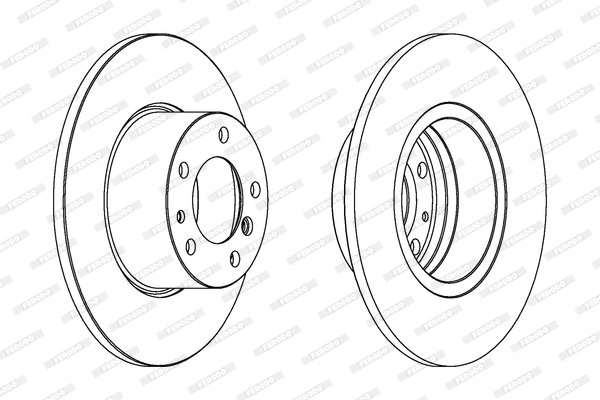 Brake Disc (DDF210)