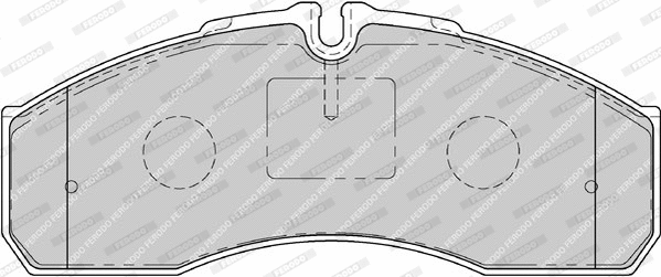 Brake Pad Set, disc brake (FVR1791)