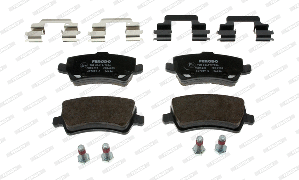 Brake Pad Set, disc brake (FDB4237)