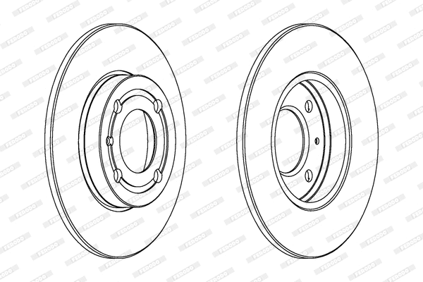 Brake Disc (DDF795)