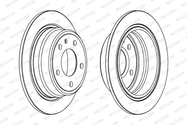 Brake Disc (DDF303)
