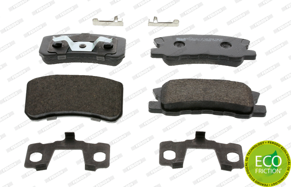 Brake Pad Set, disc brake (FDB1992)