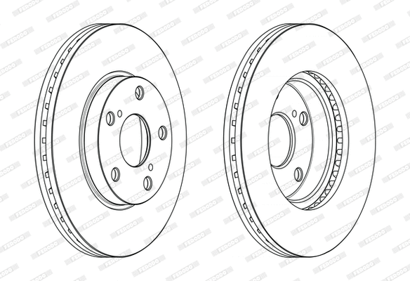 Brake Disc (DDF2653C)