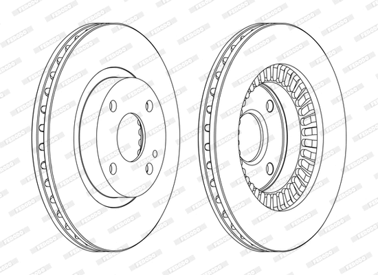 Brake Disc (DDF1105C)