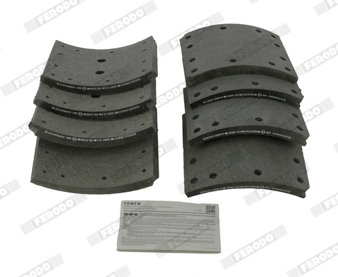 Brake Lining Kit, drum brake (K19385.0-F3658)