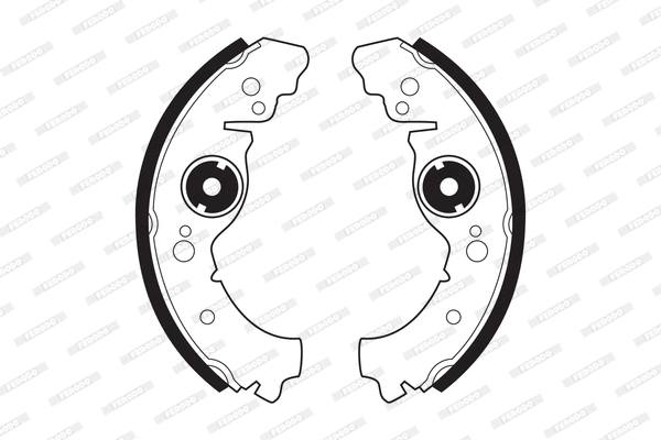Brake Shoe Set (FSB60)