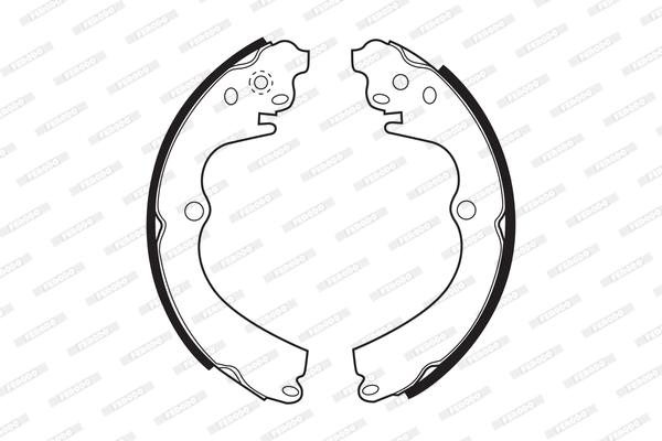 Brake Shoe Set (FSB339)